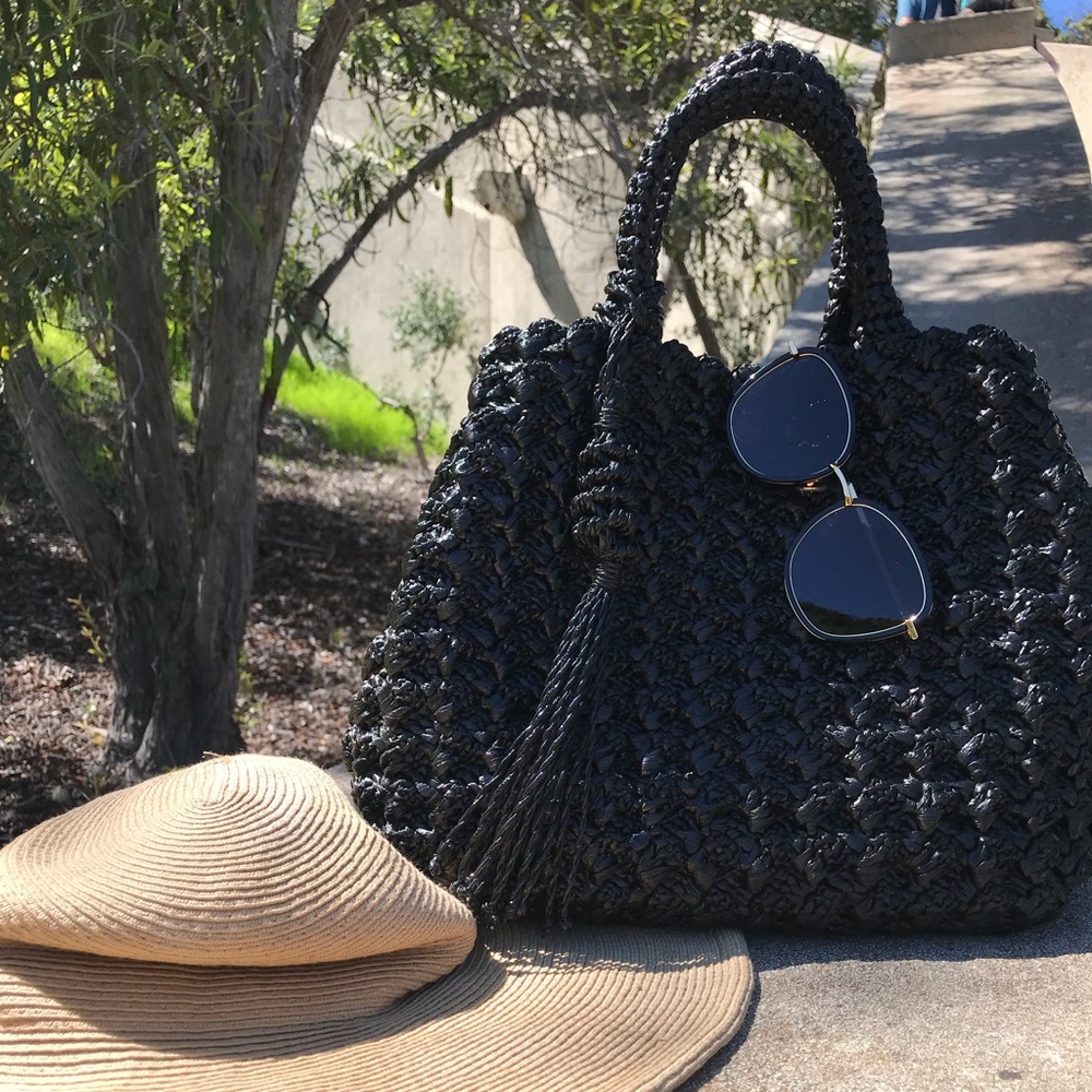 Handwoven Straw Bag